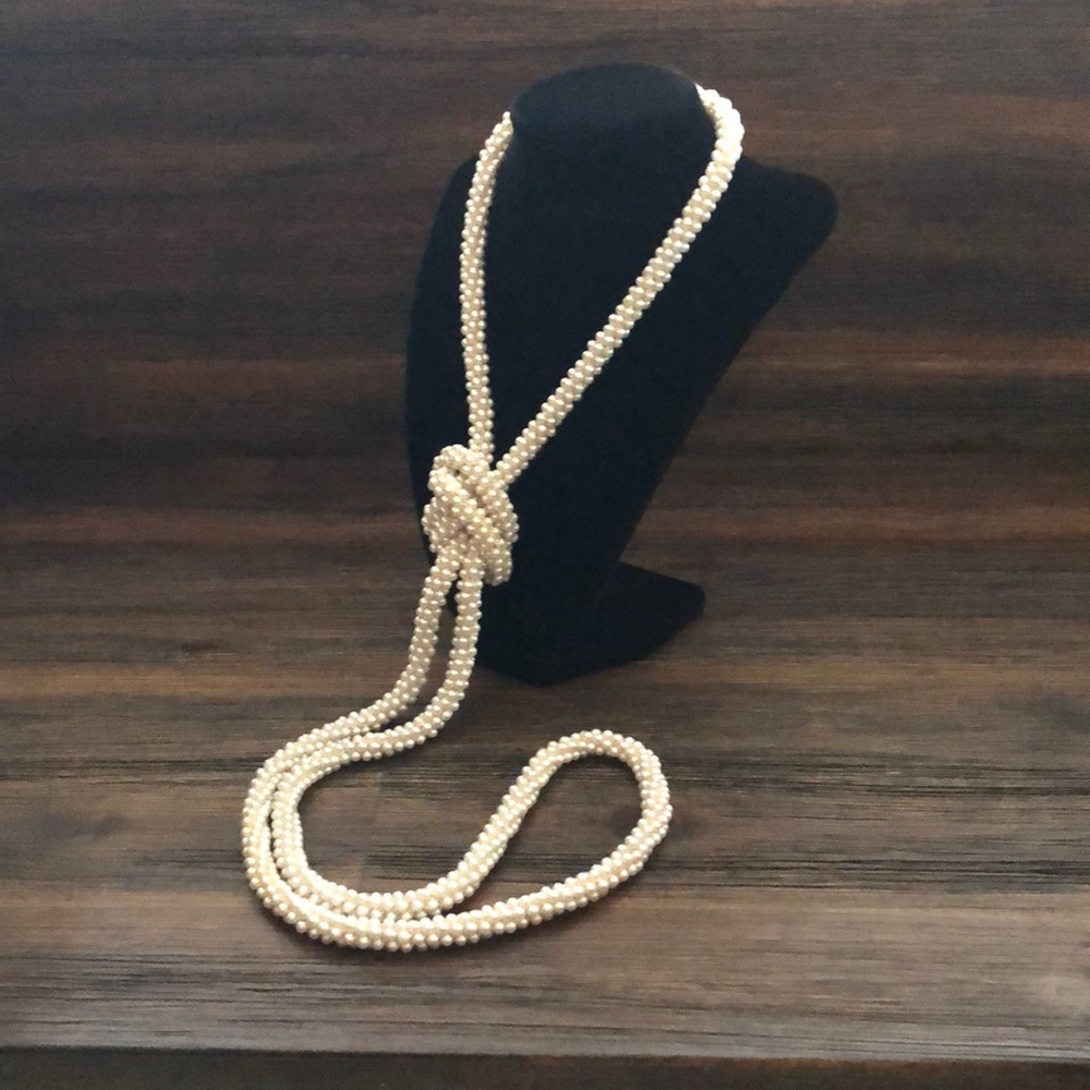 Long Pearl Necklace